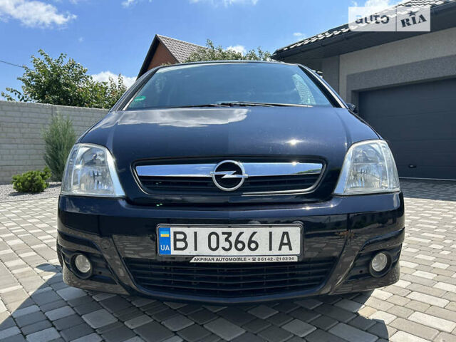 Опель Меріва 2006 у Полтаві на Automoto.ua Чорний Опель Меріва, об'ємом двигуна 1.6 л та пробігом 201 тис. км за 4999 $, фото 1 на Automoto.ua