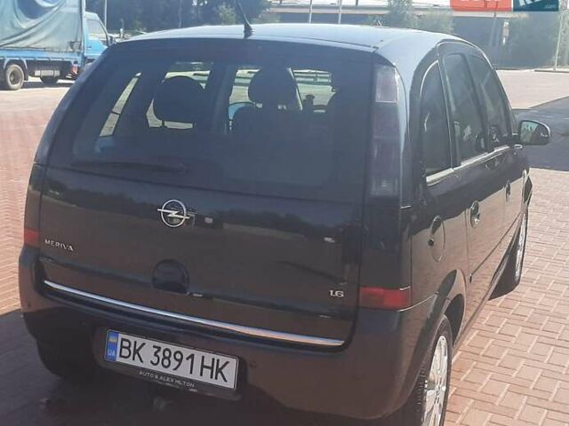 Чорний Опель Меріва, об'ємом двигуна 1.6 л та пробігом 217 тис. км за 4950 $, фото 6 на Automoto.ua
