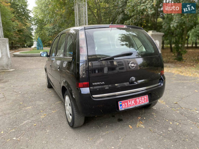 Чорний Опель Меріва, об'ємом двигуна 1.6 л та пробігом 251 тис. км за 5900 $, фото 8 на Automoto.ua