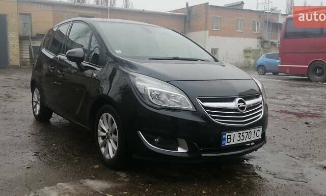 Чорний Опель Меріва, об'ємом двигуна 1.36 л та пробігом 207 тис. км за 7700 $, фото 4 на Automoto.ua