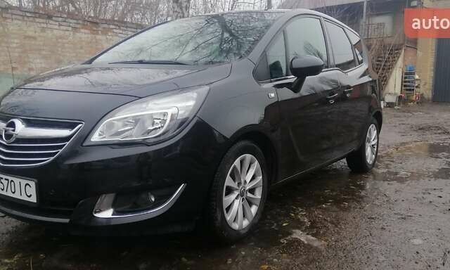 Чорний Опель Меріва, об'ємом двигуна 1.36 л та пробігом 207 тис. км за 7700 $, фото 2 на Automoto.ua