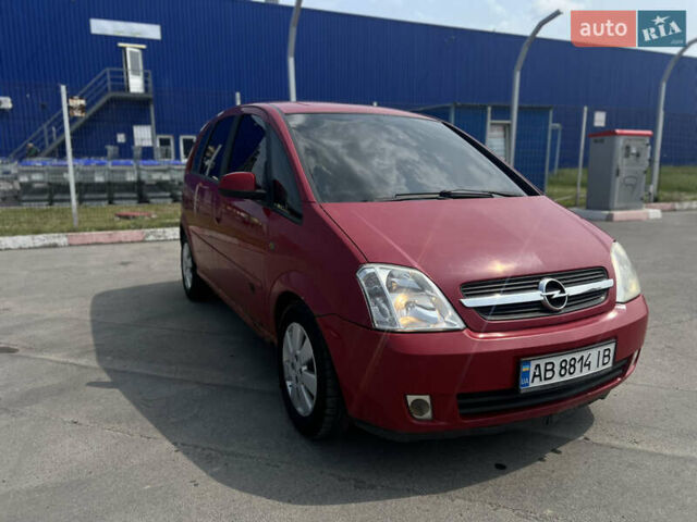 Красный Опель Мерива, объемом двигателя 1.6 л и пробегом 274 тыс. км за 3000 $, фото 8 на Automoto.ua