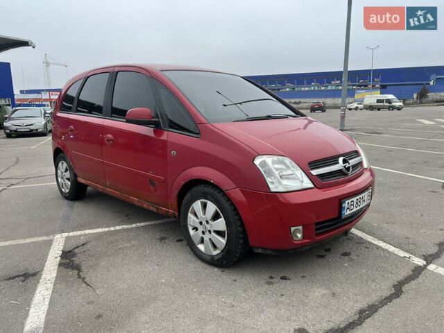 Красный Опель Мерива, объемом двигателя 1.6 л и пробегом 274 тыс. км за 3000 $, фото 18 на Automoto.ua
