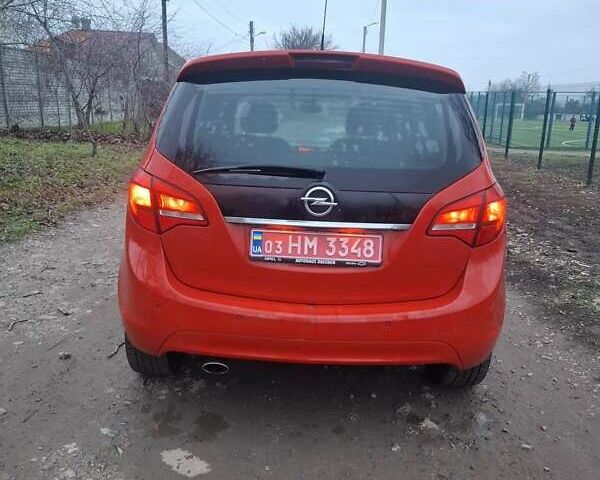 Червоний Опель Меріва, об'ємом двигуна 1.4 л та пробігом 86 тис. км за 9200 $, фото 9 на Automoto.ua