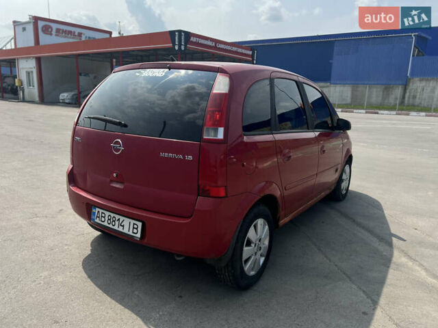 Красный Опель Мерива, объемом двигателя 1.6 л и пробегом 272 тыс. км за 2000 $, фото 5 на Automoto.ua