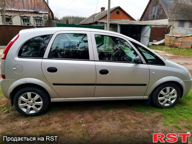 Серый Опель Мерива, объемом двигателя 1.6 л и пробегом 220 тыс. км за 4400 $, фото 6 на Automoto.ua