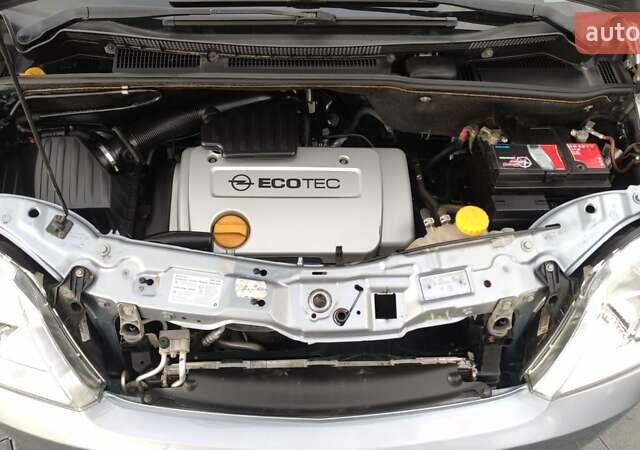 Серый Опель Мерива, объемом двигателя 1.6 л и пробегом 143 тыс. км за 4300 $, фото 23 на Automoto.ua