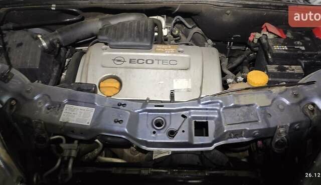 Серый Опель Мерива, объемом двигателя 1.6 л и пробегом 156 тыс. км за 3000 $, фото 10 на Automoto.ua