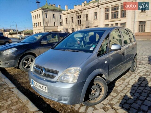 Серый Опель Мерива, объемом двигателя 1.7 л и пробегом 211 тыс. км за 3700 $, фото 8 на Automoto.ua