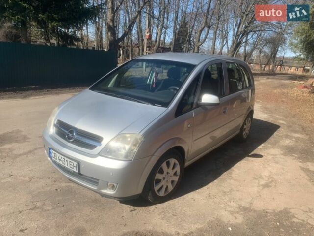 Серый Опель Мерива, объемом двигателя 1.6 л и пробегом 173 тыс. км за 3000 $, фото 1 на Automoto.ua