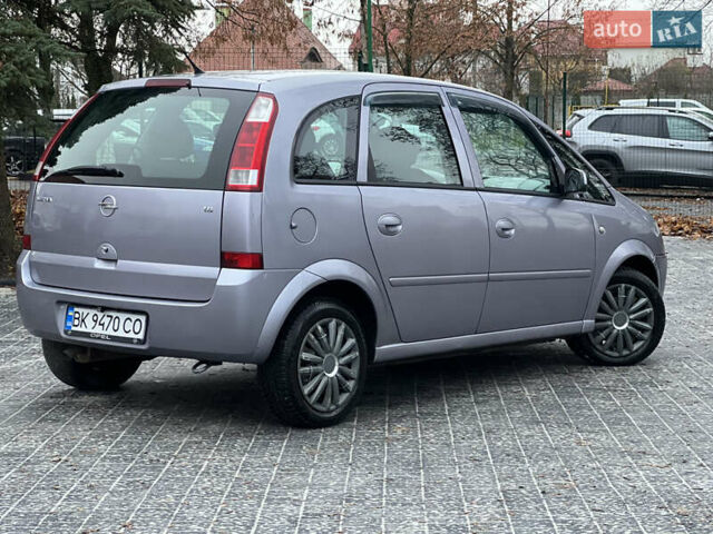 Серый Опель Мерива, объемом двигателя 1.6 л и пробегом 180 тыс. км за 3650 $, фото 9 на Automoto.ua