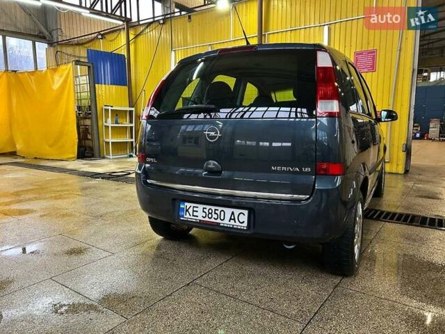 Серый Опель Мерива, объемом двигателя 1.6 л и пробегом 101 тыс. км за 6200 $, фото 8 на Automoto.ua