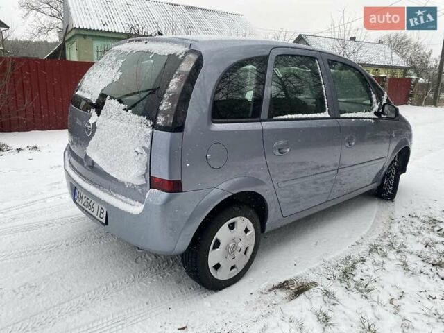 Серый Опель Мерива, объемом двигателя 1.6 л и пробегом 81 тыс. км за 5700 $, фото 4 на Automoto.ua