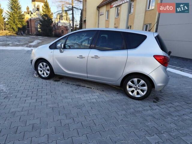 Серый Опель Мерива, объемом двигателя 1.4 л и пробегом 188 тыс. км за 5950 $, фото 14 на Automoto.ua