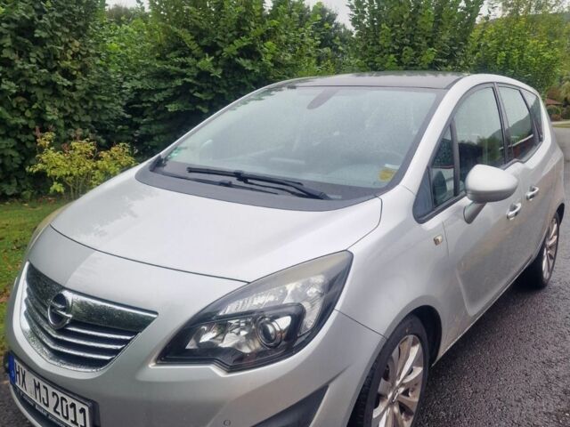 Серый Опель Мерива, объемом двигателя 1.4 л и пробегом 204 тыс. км за 6500 $, фото 1 на Automoto.ua