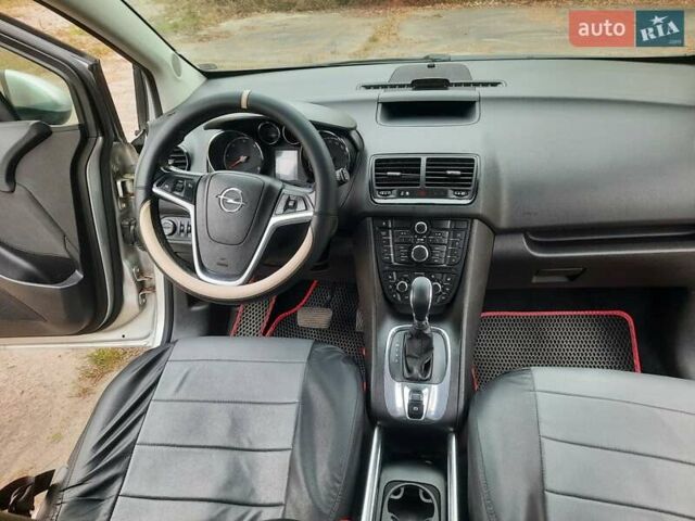 Серый Опель Мерива, объемом двигателя 1.69 л и пробегом 198 тыс. км за 7200 $, фото 5 на Automoto.ua