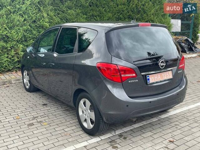 Серый Опель Мерива, объемом двигателя 1.3 л и пробегом 223 тыс. км за 6800 $, фото 6 на Automoto.ua