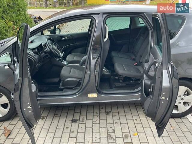 Серый Опель Мерива, объемом двигателя 1.3 л и пробегом 223 тыс. км за 6800 $, фото 15 на Automoto.ua