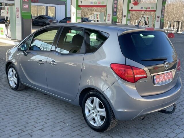 Серый Опель Мерива, объемом двигателя 1.4 л и пробегом 198 тыс. км за 6850 $, фото 3 на Automoto.ua