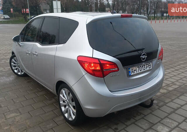 Сірий Опель Меріва, об'ємом двигуна 1.36 л та пробігом 206 тис. км за 6700 $, фото 6 на Automoto.ua