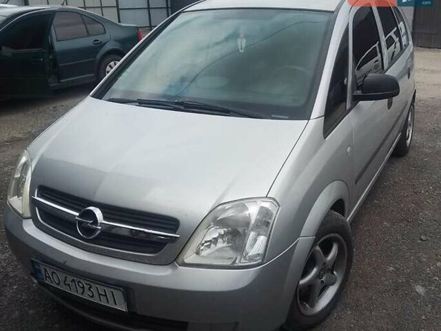 Серый Опель Мерива, объемом двигателя 1.6 л и пробегом 360 тыс. км за 4200 $, фото 1 на Automoto.ua