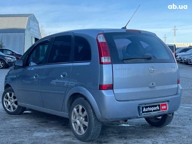 Серый Опель Мерива, объемом двигателя 1.8 л и пробегом 221 тыс. км за 5590 $, фото 6 на Automoto.ua
