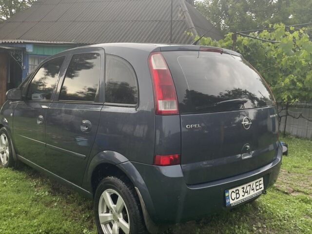 Серый Опель Мерива, объемом двигателя 1.6 л и пробегом 244 тыс. км за 3550 $, фото 4 на Automoto.ua