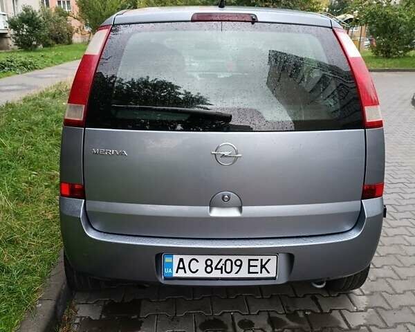 Опель Мерива 2005 в Луцке на Automoto.ua Серый Опель Мерива, объемом двигателя 1.4 л и пробегом 277 тыс. км за 3700 $, фото 2 на Automoto.ua