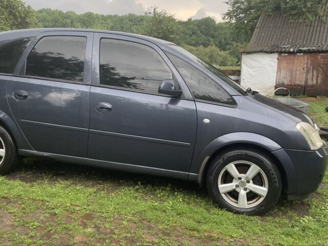 Серый Опель Мерива, объемом двигателя 1.6 л и пробегом 244 тыс. км за 3550 $, фото 6 на Automoto.ua