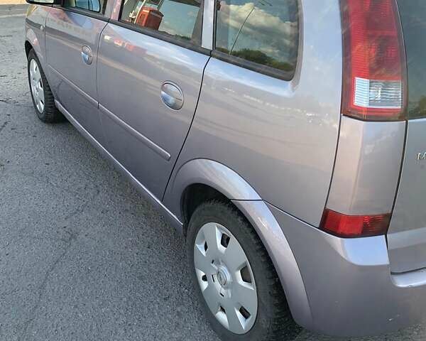 Серый Опель Мерива, объемом двигателя 1.36 л и пробегом 164 тыс. км за 4250 $, фото 14 на Automoto.ua