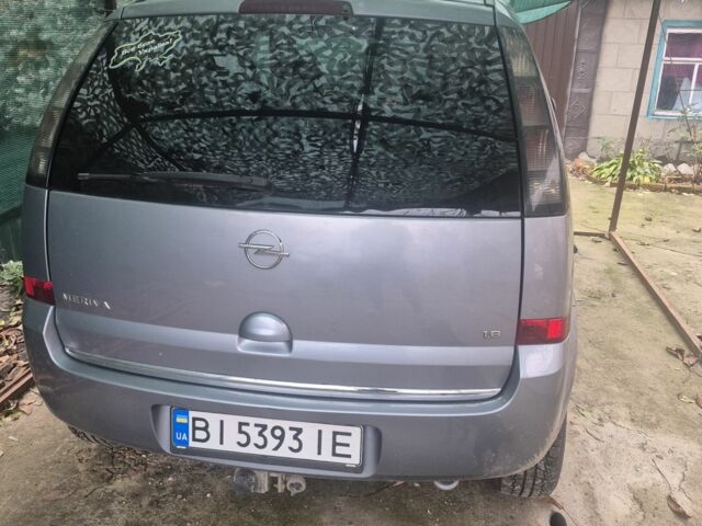 Серый Опель Мерива, объемом двигателя 1.6 л и пробегом 180 тыс. км за 5964 $, фото 2 на Automoto.ua