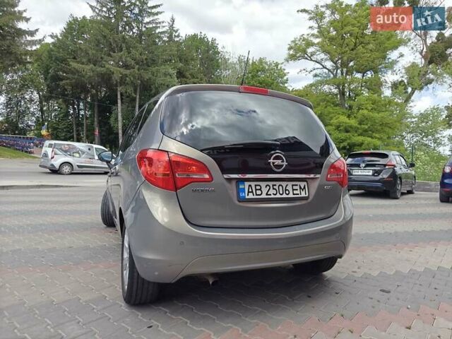 Серый Опель Мерива, объемом двигателя 1.7 л и пробегом 236 тыс. км за 6200 $, фото 6 на Automoto.ua