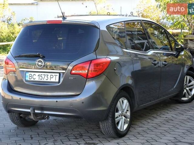Серый Опель Мерива, объемом двигателя 1.69 л и пробегом 197 тыс. км за 6200 $, фото 28 на Automoto.ua
