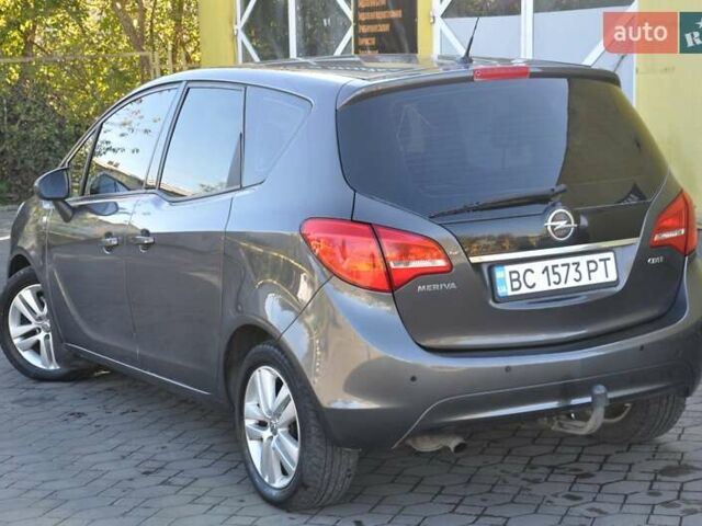 Серый Опель Мерива, объемом двигателя 1.69 л и пробегом 197 тыс. км за 6200 $, фото 30 на Automoto.ua