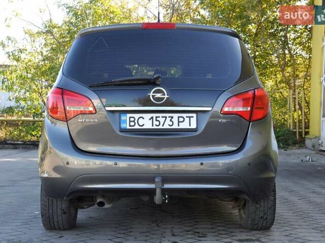 Серый Опель Мерива, объемом двигателя 1.69 л и пробегом 197 тыс. км за 6200 $, фото 10 на Automoto.ua