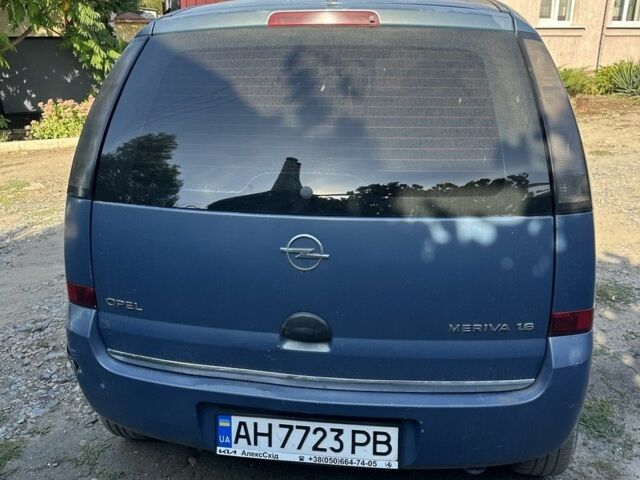 Синій Опель Меріва, об'ємом двигуна 1.6 л та пробігом 235 тис. км за 2850 $, фото 4 на Automoto.ua
