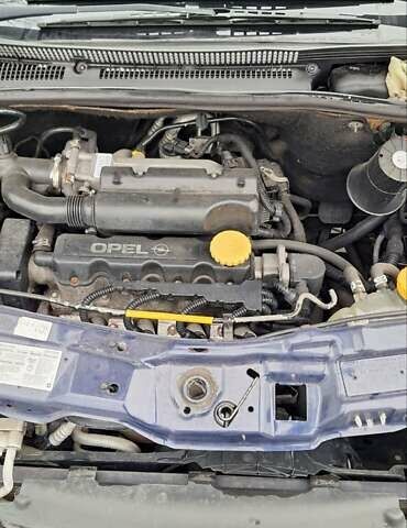Синий Опель Мерива, объемом двигателя 1.6 л и пробегом 188 тыс. км за 4000 $, фото 13 на Automoto.ua
