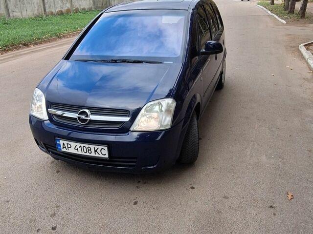 Синий Опель Мерива, объемом двигателя 1.6 л и пробегом 185 тыс. км за 4099 $, фото 2 на Automoto.ua