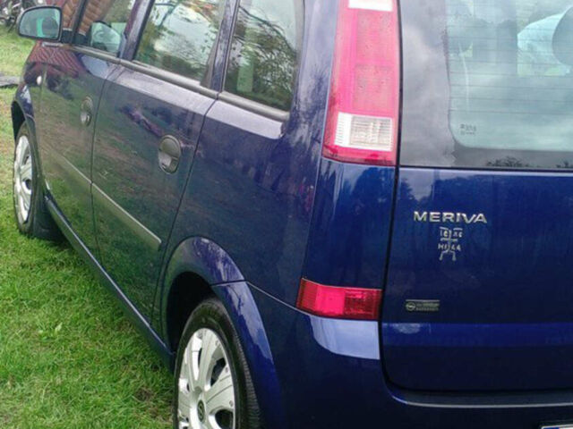 Синій Опель Меріва, об'ємом двигуна 1.6 л та пробігом 262 тис. км за 4300 $, фото 4 на Automoto.ua