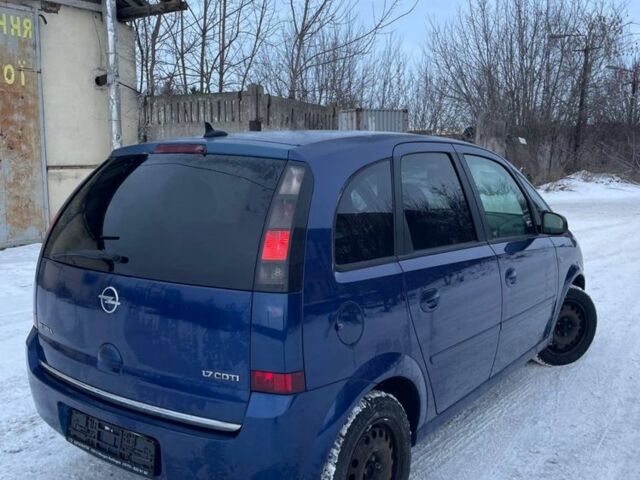 Синій Опель Меріва, об'ємом двигуна 1.7 л та пробігом 300 тис. км за 1750 $, фото 4 на Automoto.ua