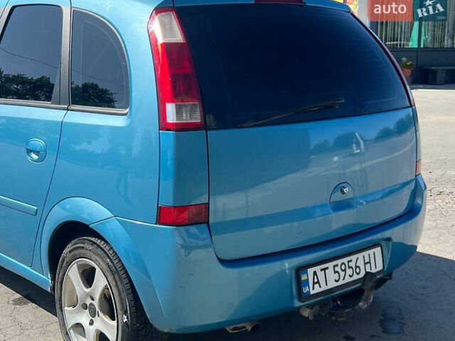 Синий Опель Мерива, объемом двигателя 1.6 л и пробегом 240 тыс. км за 3850 $, фото 12 на Automoto.ua