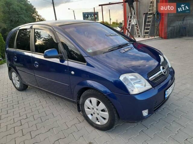 Синий Опель Мерива, объемом двигателя 1.6 л и пробегом 280 тыс. км за 3800 $, фото 16 на Automoto.ua