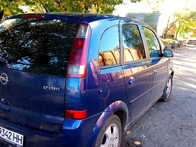 Синій Опель Меріва, об'ємом двигуна 1.7 л та пробігом 249 тис. км за 3600 $, фото 4 на Automoto.ua