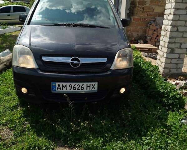 Синий Опель Мерива, объемом двигателя 1.8 л и пробегом 160 тыс. км за 3200 $, фото 5 на Automoto.ua