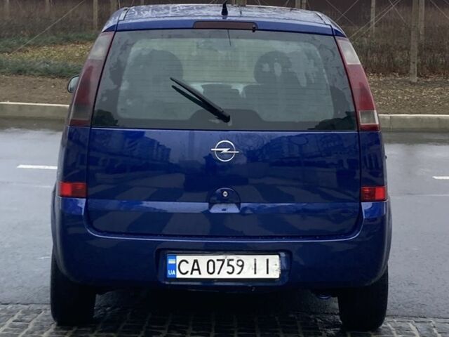 Синий Опель Мерива, объемом двигателя 1.2 л и пробегом 400 тыс. км за 3200 $, фото 5 на Automoto.ua