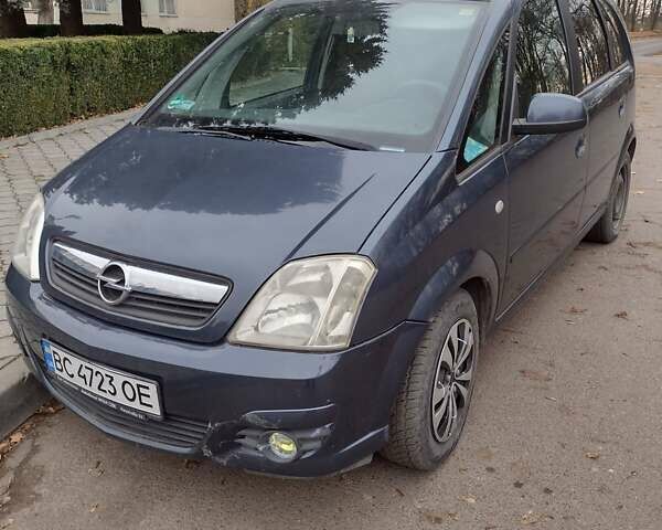 Синий Опель Мерива, объемом двигателя 1.6 л и пробегом 227 тыс. км за 4900 $, фото 7 на Automoto.ua