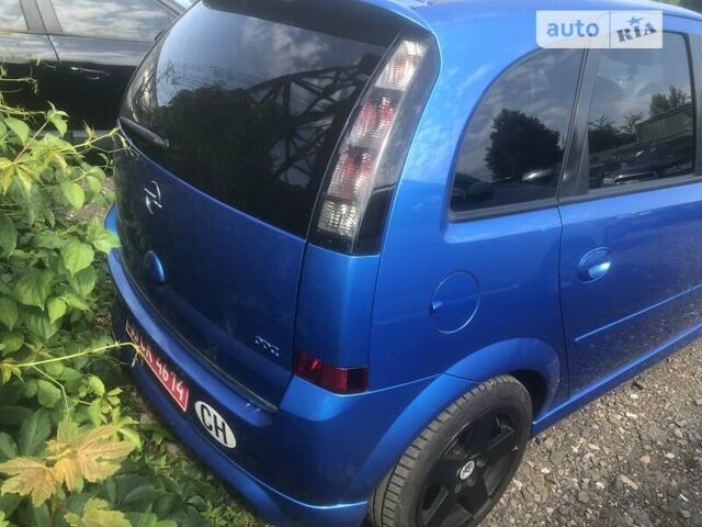 Синий Опель Мерива, объемом двигателя 1.6 л и пробегом 217 тыс. км за 5300 $, фото 11 на Automoto.ua