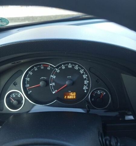 Синий Опель Мерива, объемом двигателя 1.3 л и пробегом 200 тыс. км за 4500 $, фото 9 на Automoto.ua