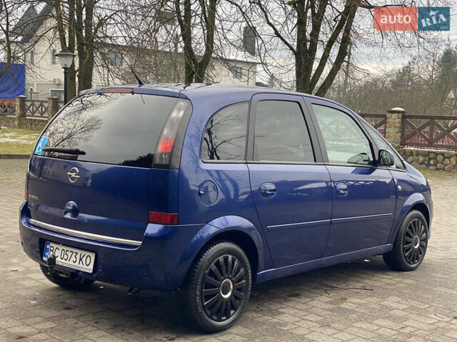 Синий Опель Мерива, объемом двигателя 1.6 л и пробегом 101 тыс. км за 4850 $, фото 11 на Automoto.ua
