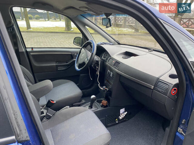 Синий Опель Мерива, объемом двигателя 1.6 л и пробегом 101 тыс. км за 4850 $, фото 16 на Automoto.ua
